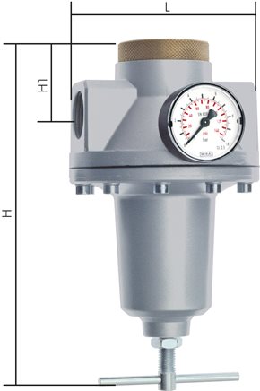 Exemplarische Darstellung: Druckregler - Standard, Baureihe 5